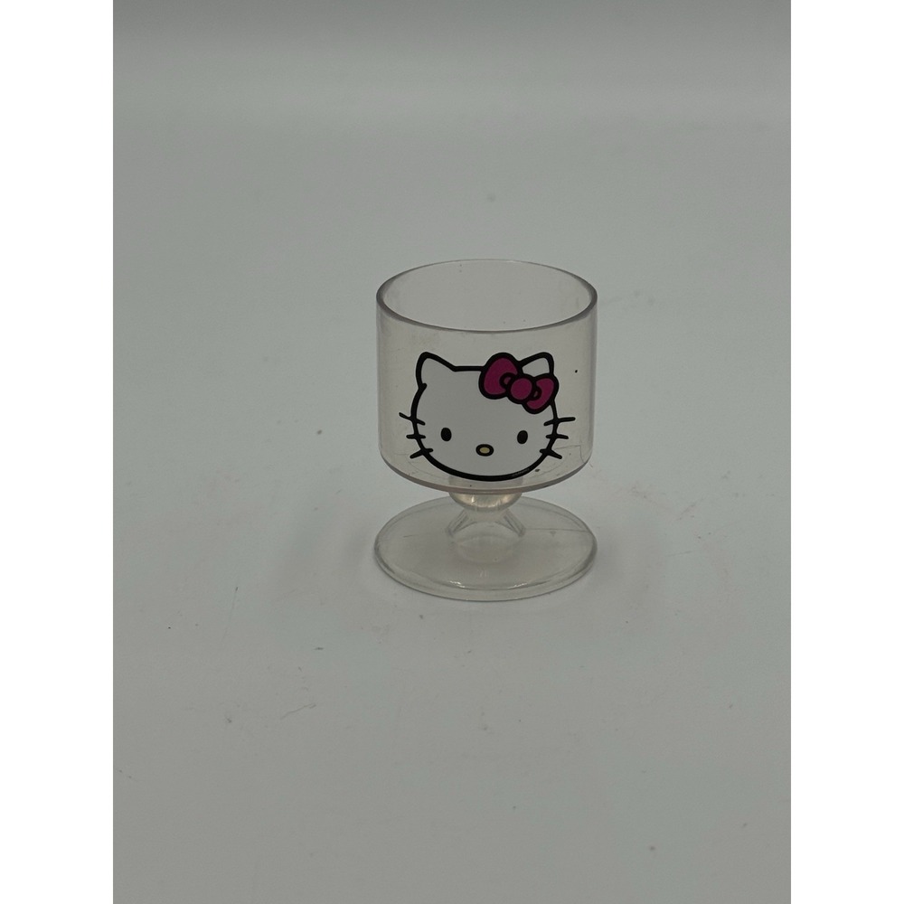 Miniature Hello Kitty‎ Plastic Doll Sherbet Cup